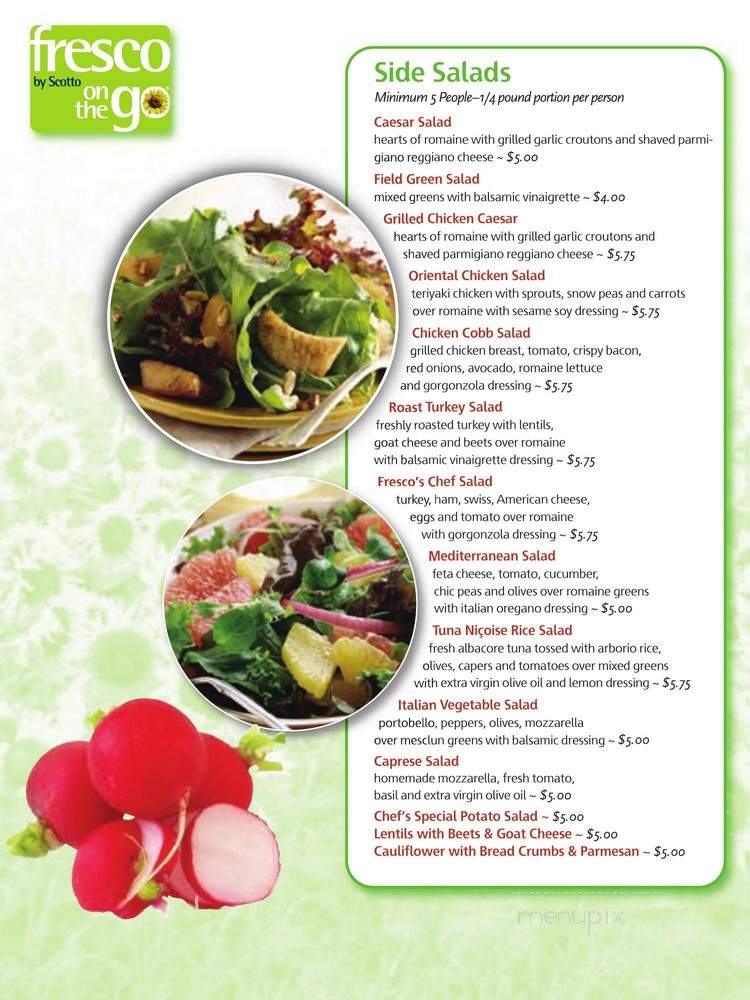 Fresco's by Scotto - Brooklyn, NY menu_pic