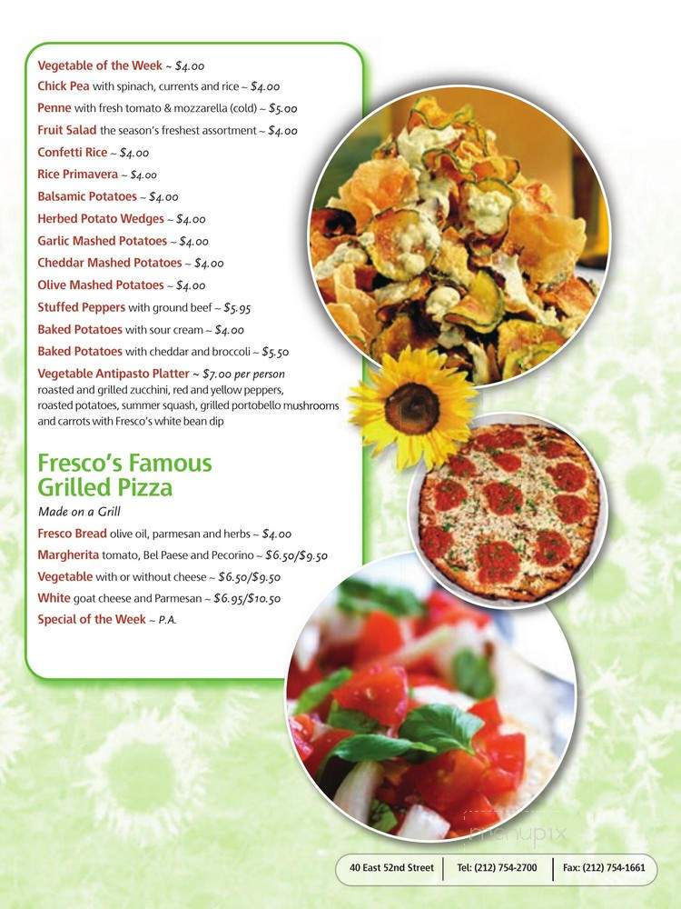 Fresco's by Scotto - Brooklyn, NY menu_pic