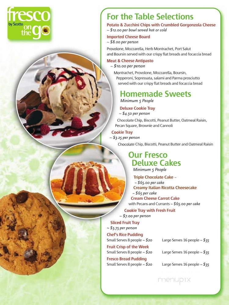 Fresco's by Scotto - Brooklyn, NY menu_pic