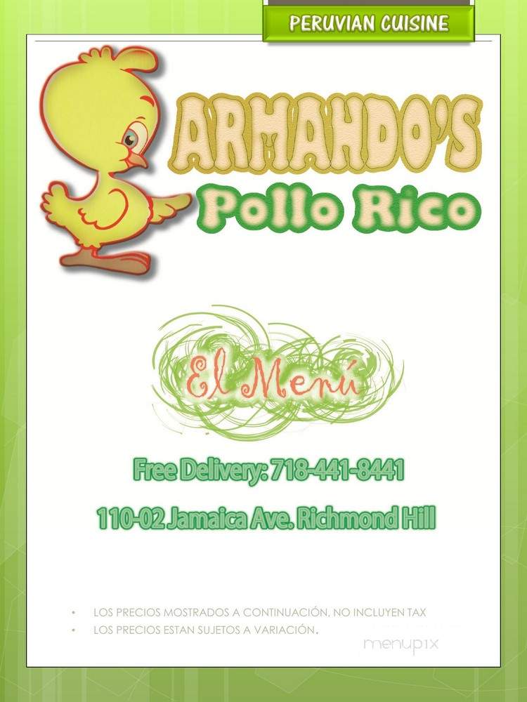 Armando's Pollo Rico - Ozone Park, NY