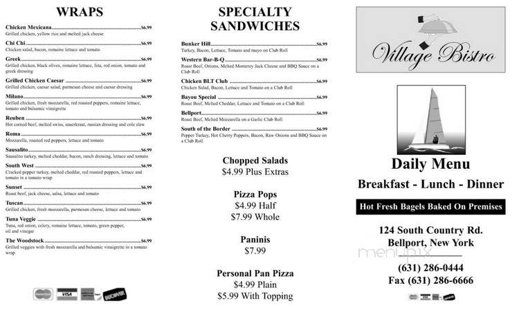 Village Bistro - Bellport, NY