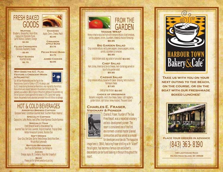 The Harbour Town Bakery & Cafe - Hilton Head Island, SC