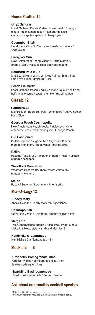 Onyx - Atlanta, GA menu_pic