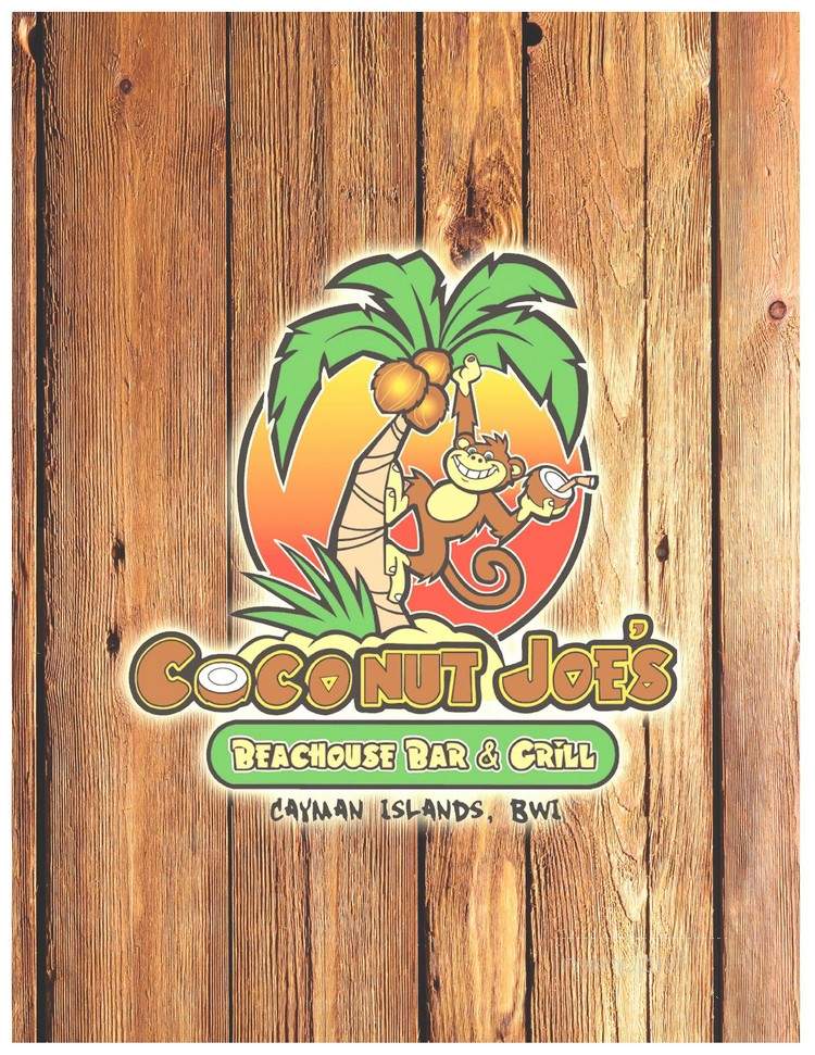 Coconut Joe's Beach Bar & Grill - Grand Cayman, FL menu_pic