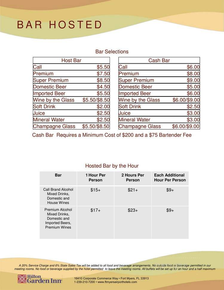 The Great American Grill - Fort Myers, FL menu_pic