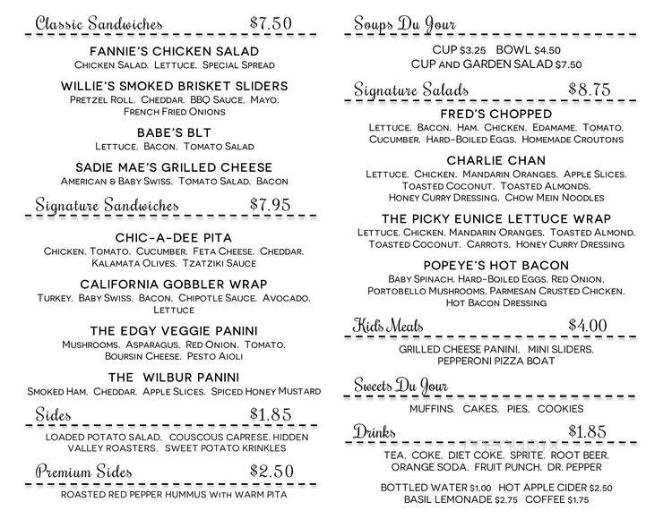 Miss Lucille's Cafe - Clarksville, TN menu_pic