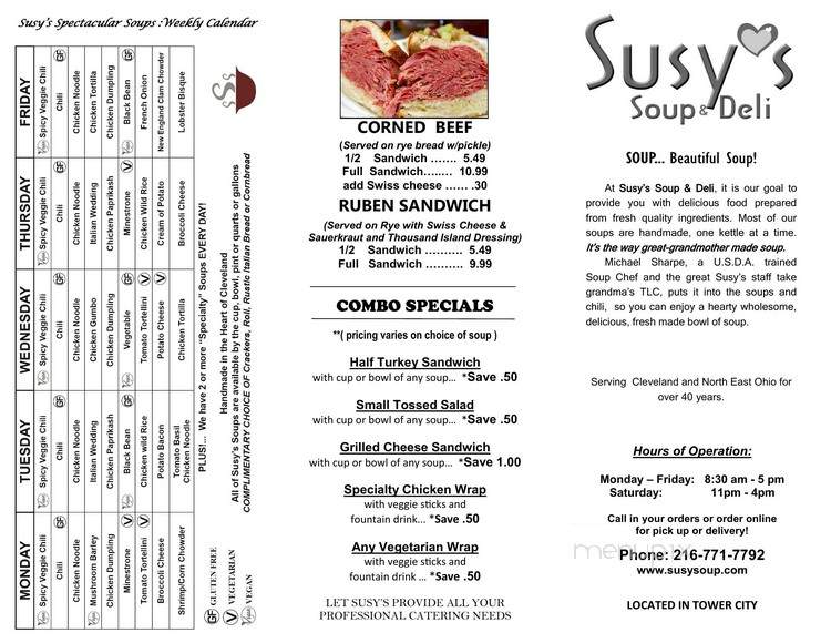 Susy's Soup & Deli - Cleveland, OH