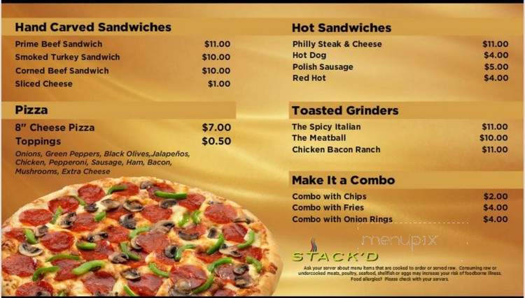 Stack'd - Detroit, MI menu_pic