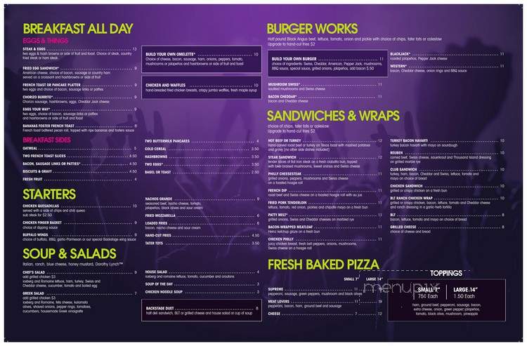 Stir Cove Backstage Grill - Council Bluffs, IA menu_pic