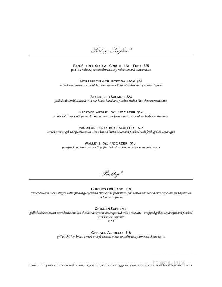 Al Corso Restaurant - Collins, WI menu_pic