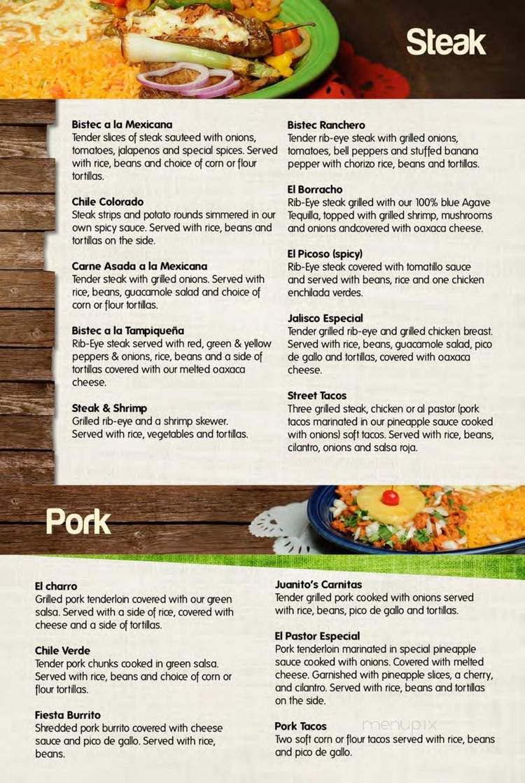 Fiesta Cancun Mexican Grill and Bar - Saint Paul, MN menu_pic