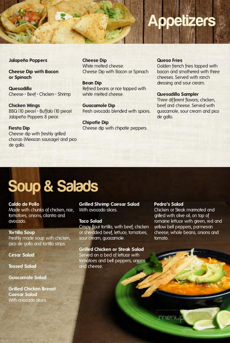 Fiesta Cancun Mexican Grill and Bar - Saint Paul, MN menu_pic