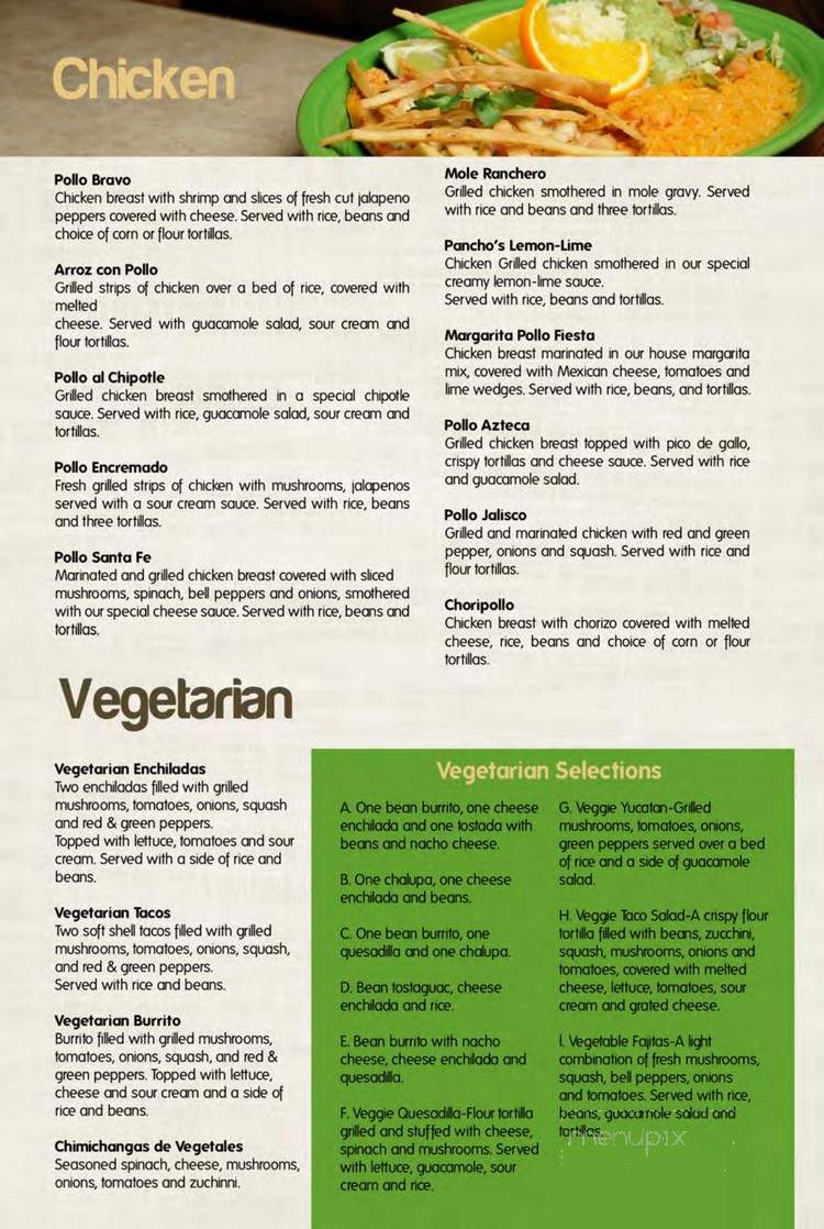 Fiesta Cancun Mexican Grill and Bar - Saint Paul, MN menu_pic