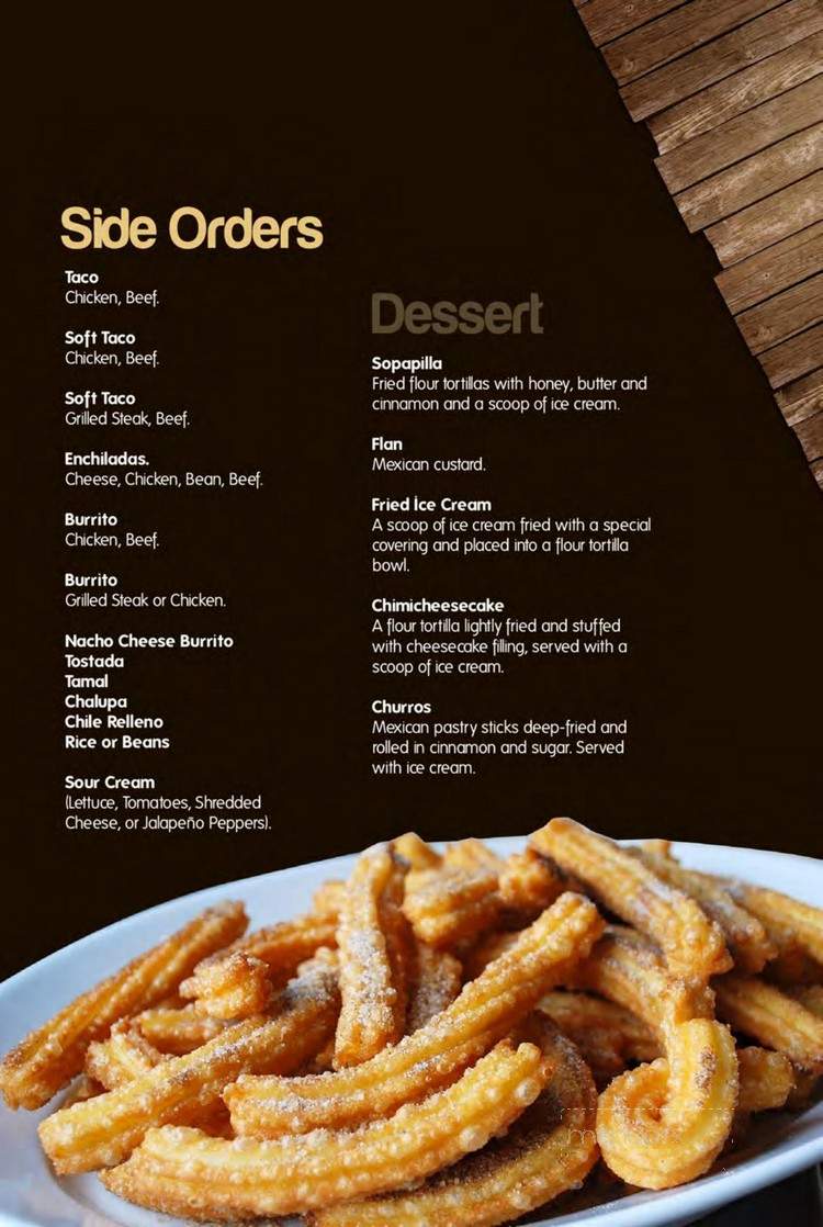 Fiesta Cancun Mexican Grill and Bar - Saint Paul, MN menu_pic