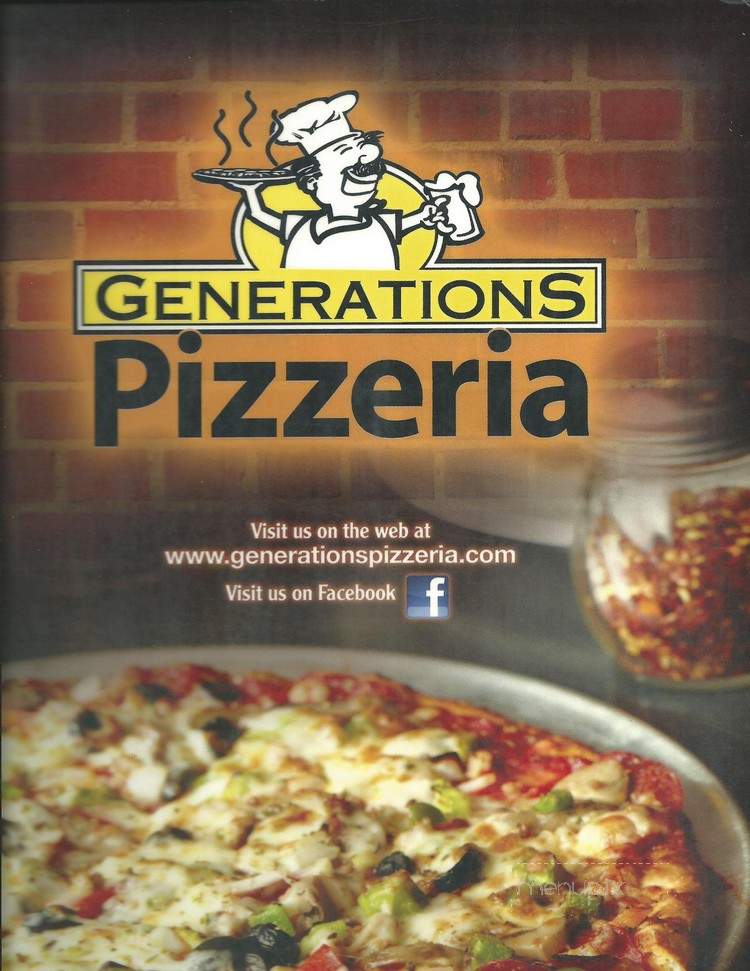 Generations Pizza & Sandwiches - Wilmington, OH