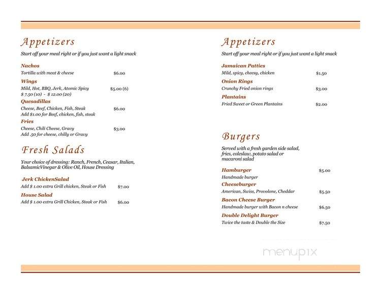 The Jerky Chicken - Englewood, NJ menu_pic