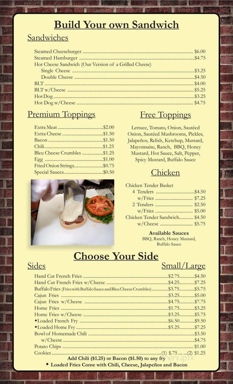 Ted's Restaurant - Cromwell, CT menu_pic