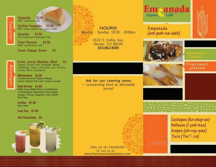 Empanada Express Grill - Denver, CO