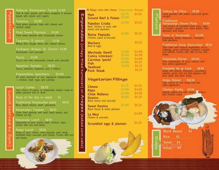 Empanada Express Grill - Denver, CO menu_pic