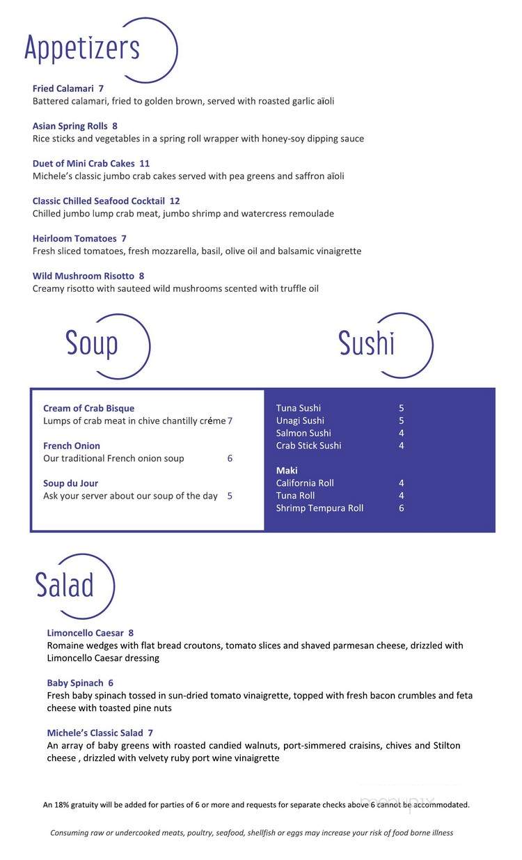 Michele's - Dover, DE menu_pic