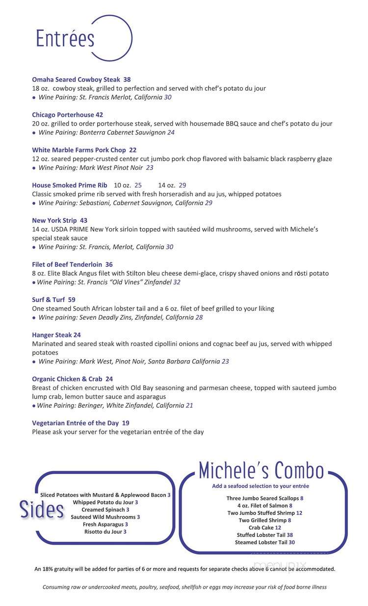Michele's - Dover, DE menu_pic