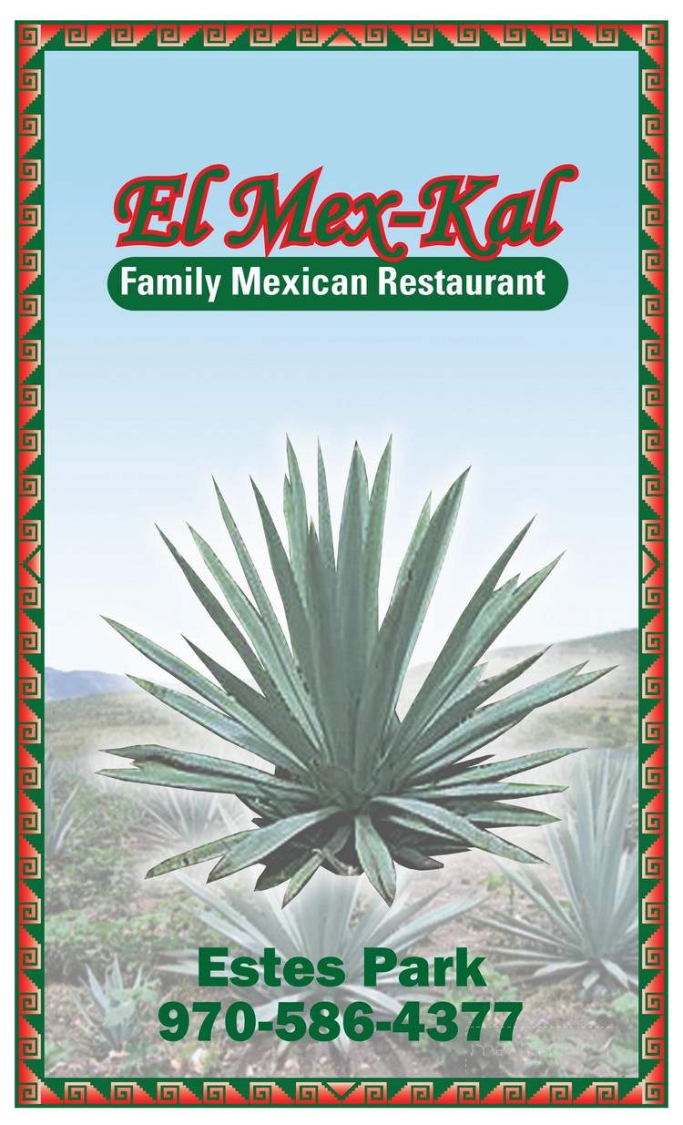 El Mex-Kal Family Mexican Restaurant - Estes Park, CO menu_pic