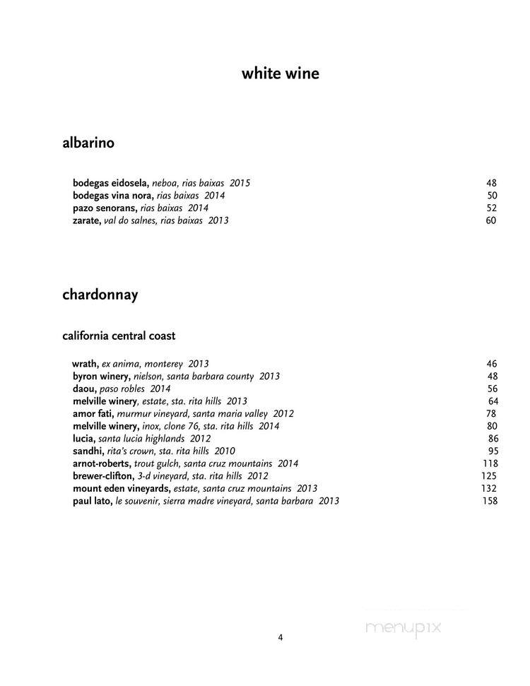 Story - Prairie Village, KS menu_pic