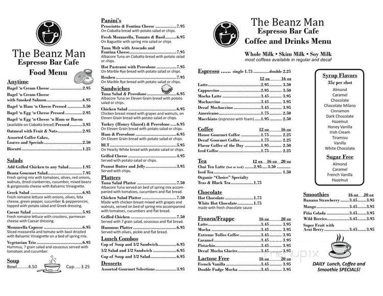 The Beanz Man Espresso Bar Cafe - Sarasota, FL