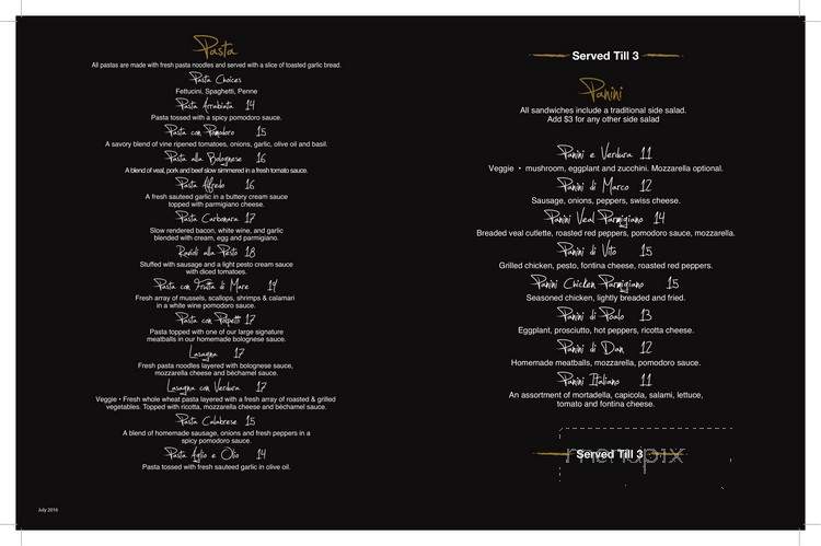Vito's Pizzeria - Windsor, ON menu_pic