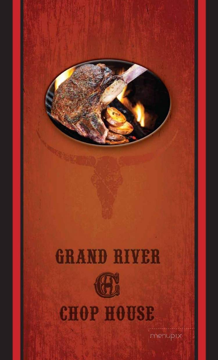 Grand River Chop House - Brampton, ON menu_pic
