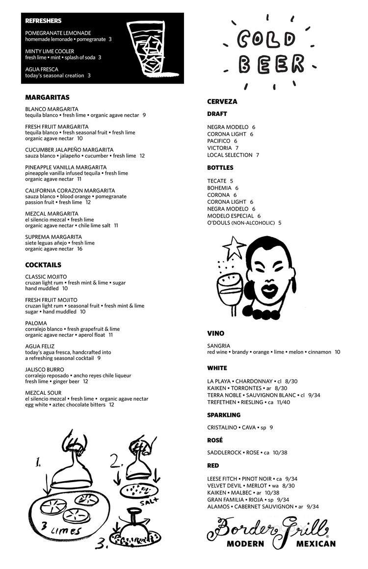 Border Grill Downtown LA - Los Angeles, CA menu_pic