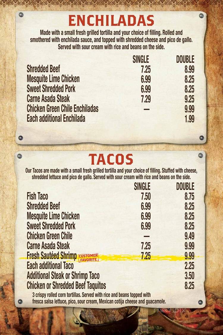 Bajio - Provo, UT menu_pic