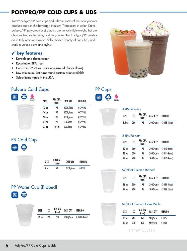 Lollicup - Las Vegas, NV menu_pic