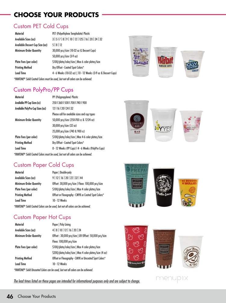 Lollicup - Las Vegas, NV menu_pic