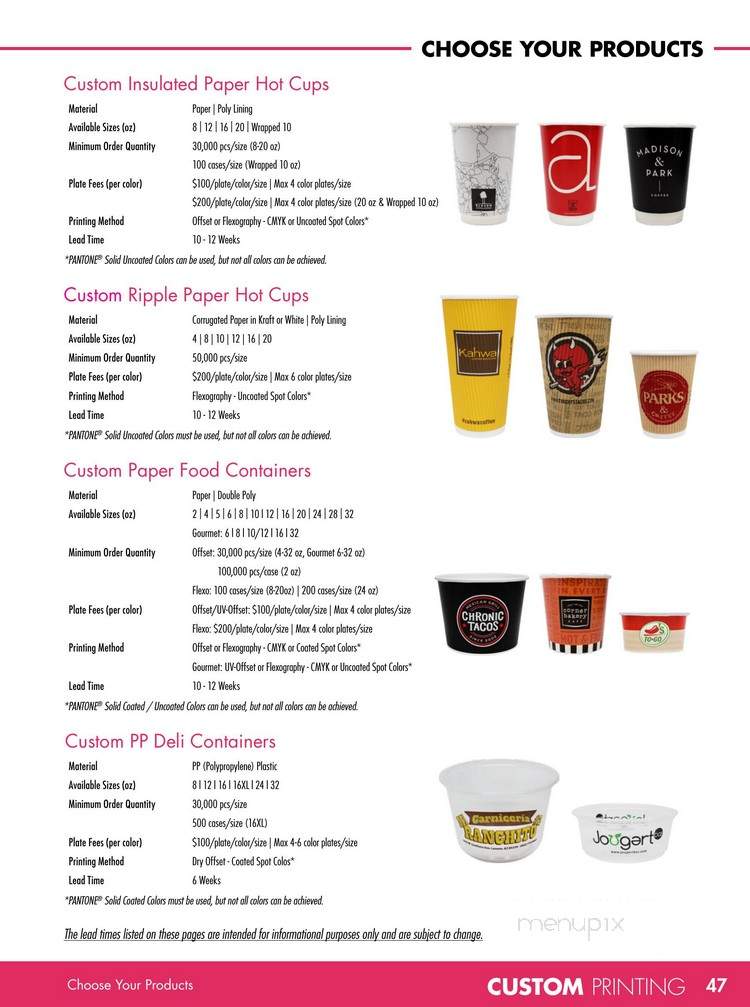 Lollicup - Las Vegas, NV menu_pic