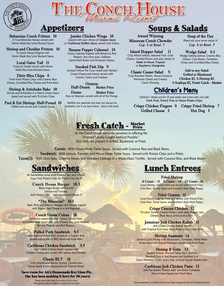 Conch House Restaurant - St Augustine, FL