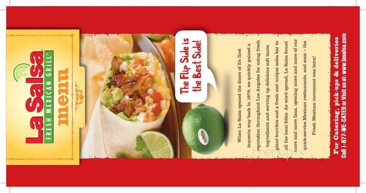 La Salsa - Santa Barbara, CA menu_pic