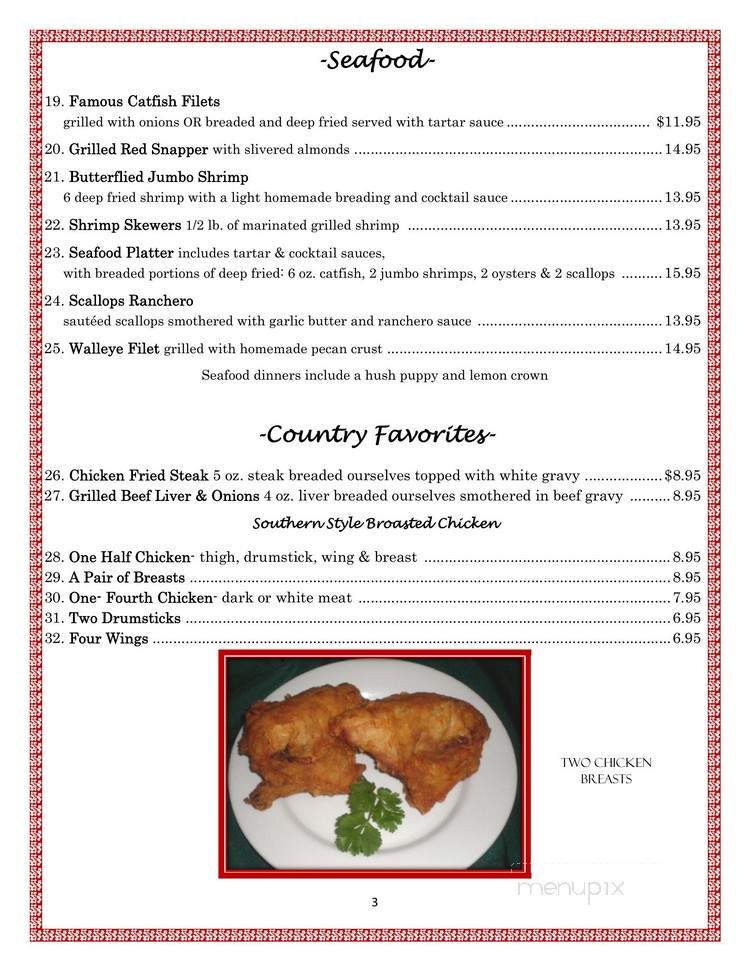 Corona Restaurant - Rogers, AR menu_pic