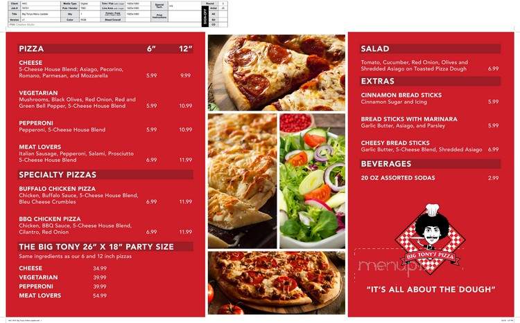 Great Plains Cattle Company - Ameristar Casino - Kansas City, MO menu_pic