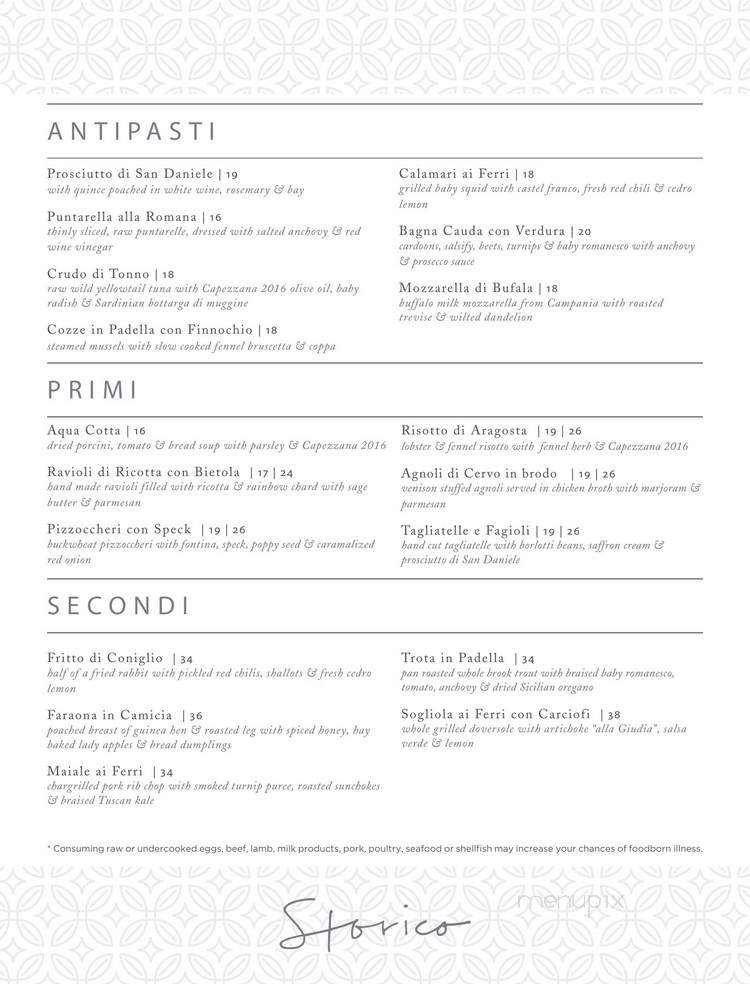 Caffe Storico - New York, NY
