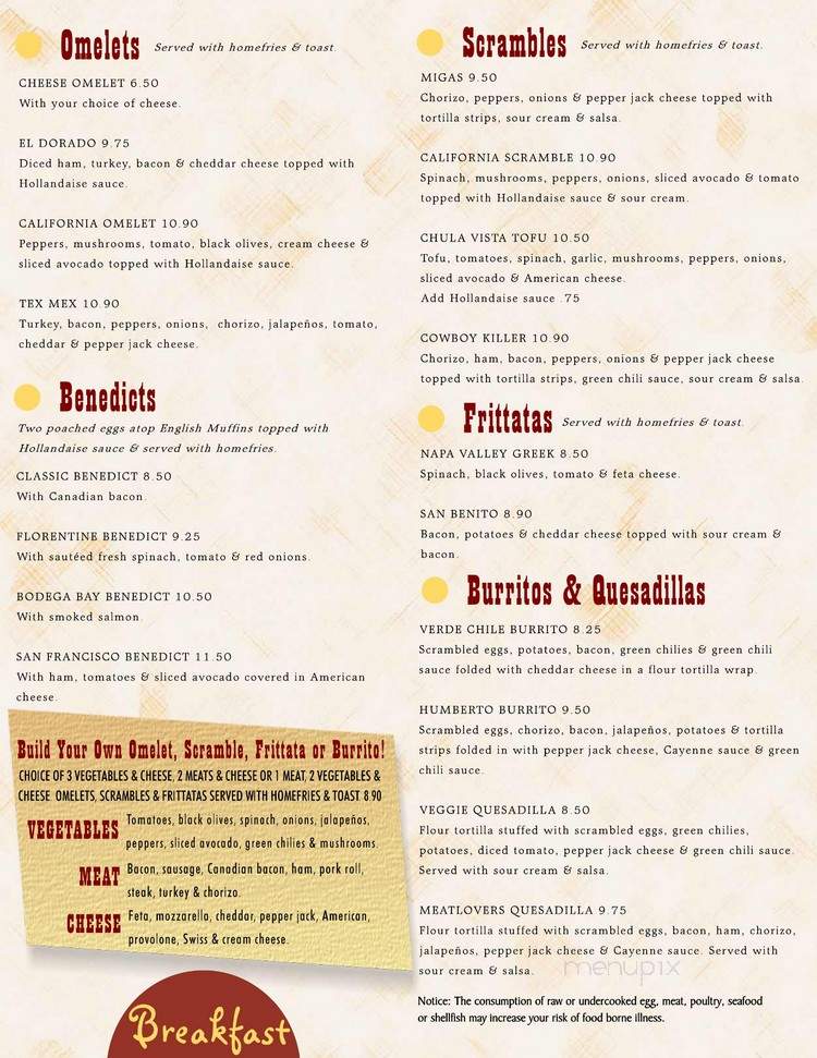 BeanBath Cafe - Bath, PA menu_pic