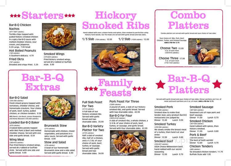 Bandana's Bar-B-Q - Saint Louis, MO menu_pic