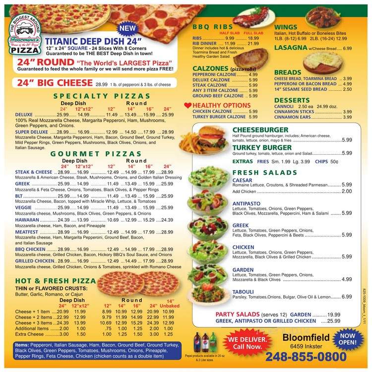 Toarmina's Pizza - West Bloomfield, MI