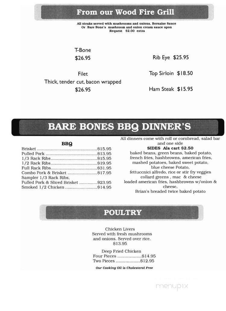 Bare Bones BBQ and Pizza - Moline, IL