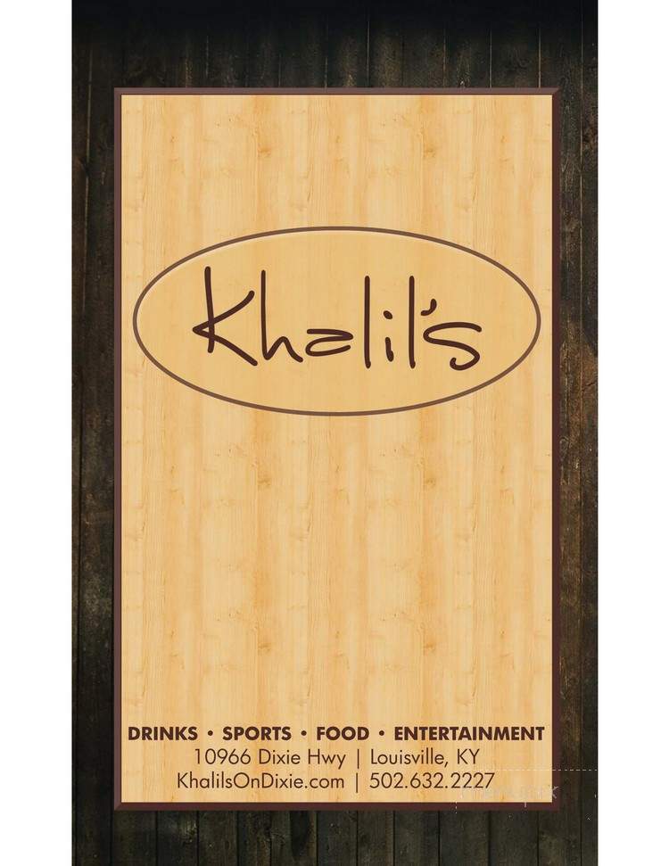 Khalil's - Louisville, KY