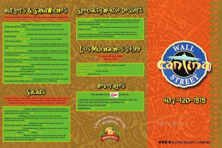 Shine Bar - Orlando, FL menu_pic