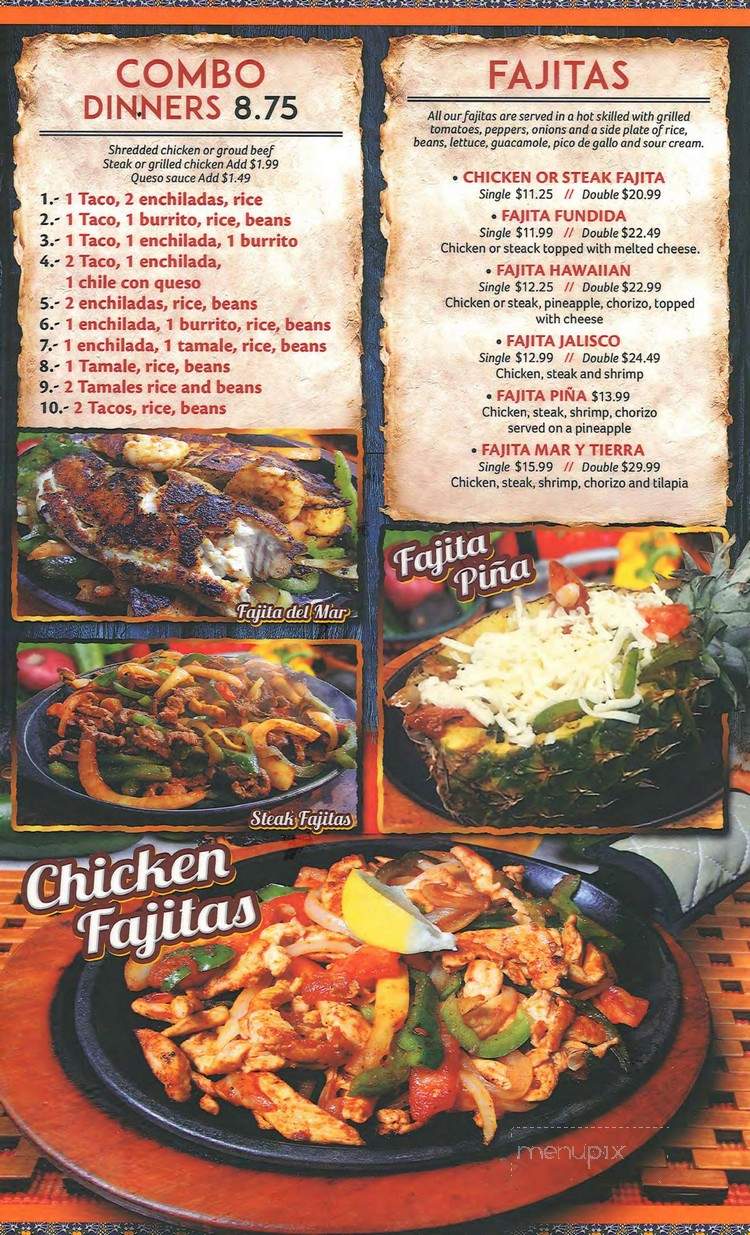 Chapala Mexican Grill - Shelbyville, IL menu_pic