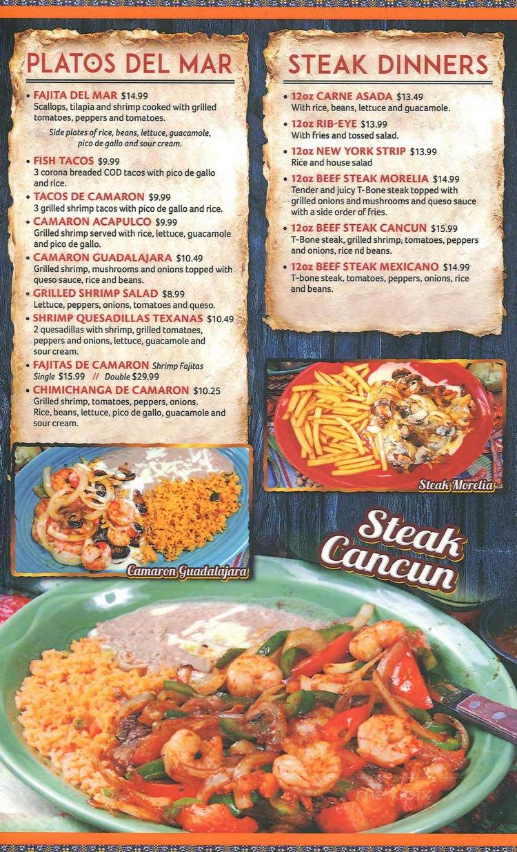 Chapala Mexican Grill - Shelbyville, IL menu_pic