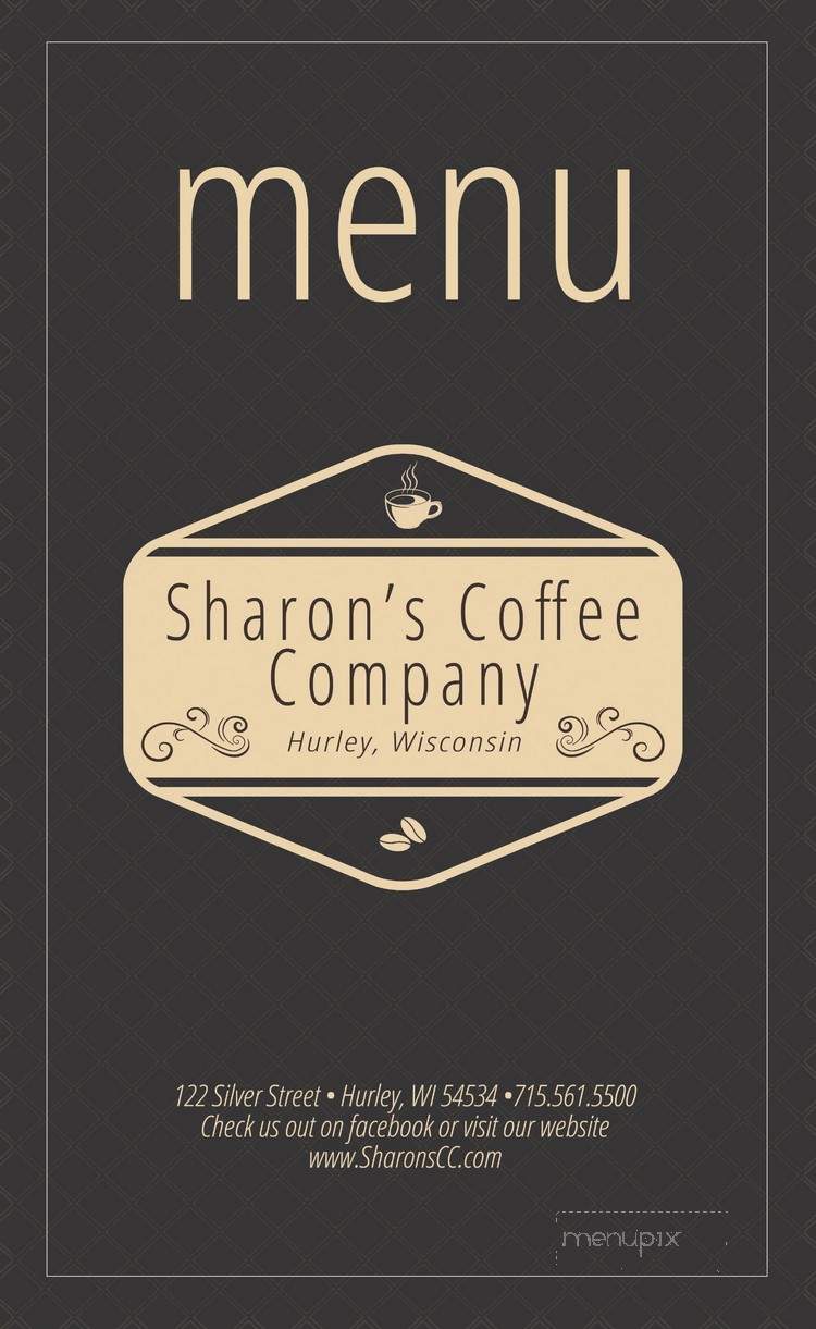 Sharon's Coffee Co - Hurley, WI menu_pic