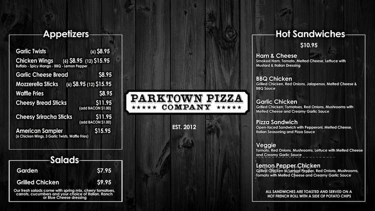 Parktown Pizza Company - Milpitas, CA
